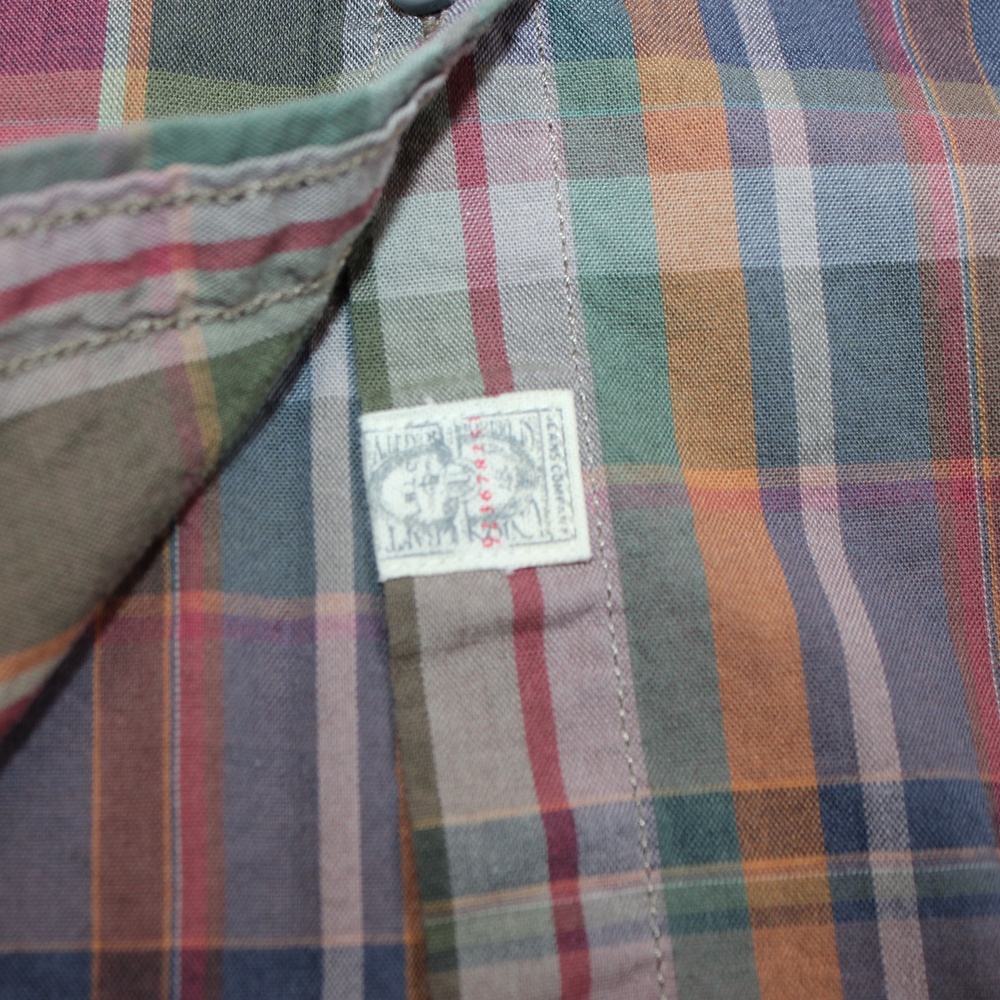 LRL Lauren Jeans Shirt Women XL Red Plaid Button Long Sleeve Heritage Classic - Picture 5 of 7